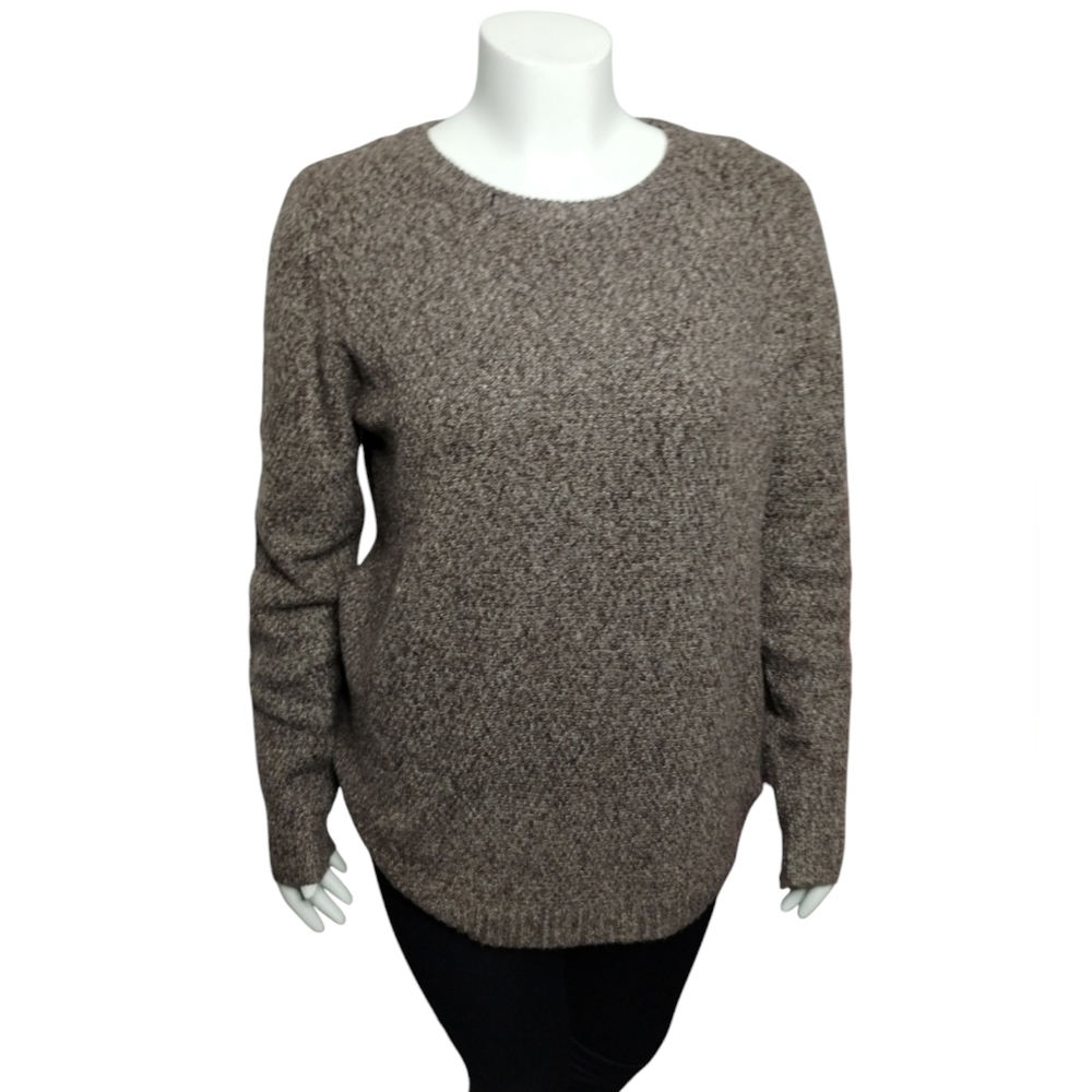 XXL Plus Pink Clover Stitch Fix Nickole Textured Pullover Fall Earth Sweater Gru